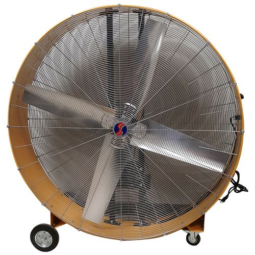 Tiltable Barrel Fan, 60" in. Diameter Belt Drive Max Mover Fan