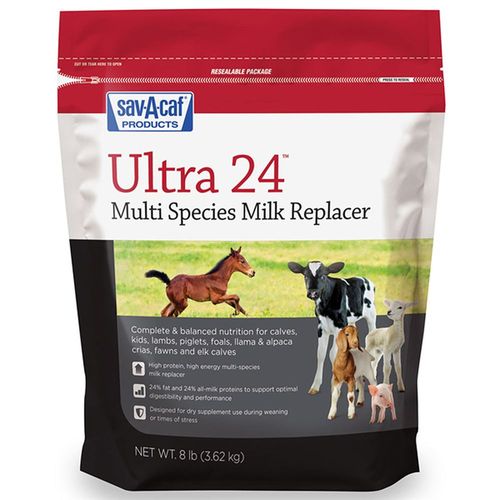 sav-A-caf Ultra 24™ Multi-Species Milk Replacer 8 lb. Bag
