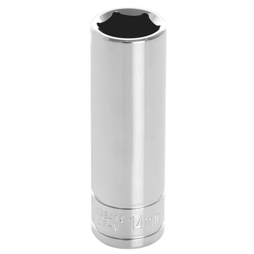 Performance Tool 3/8" Drive 14 mm Deep Well 6 Point Socket