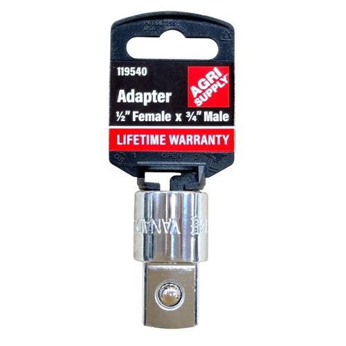 Agri Supply 1/2" Female X 3/4" Male Adapter