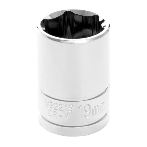 Performance Tool 1/2" Drive 19 mm 6 Point Socket