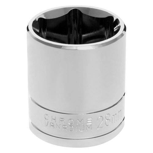 Performance Tool 1/2" Drive 28 mm 6 Point Socket