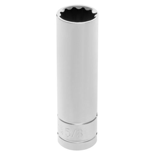 Performance Tool 1/2" Drive 5/8" 12 Point Deep Well Socket