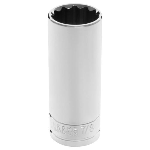 Performance Tool 1/2" Drive 7/8" 12 Point Deep Well Socket