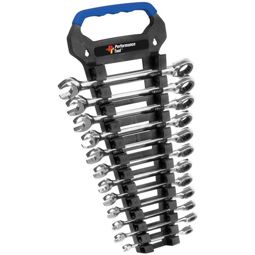 Precision Tool 12 pc Metric Ratcheting Wrench Set
