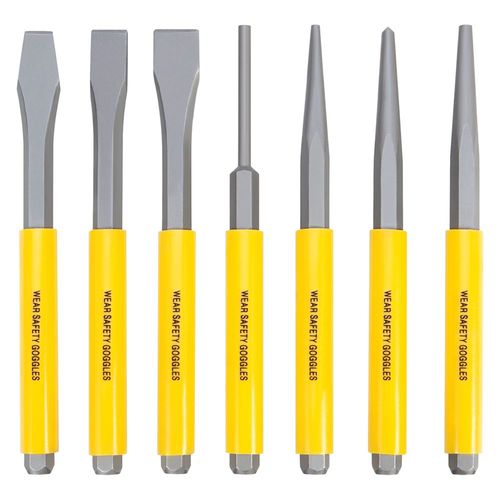 Performance Tools 7PC Punch and Chisel Set