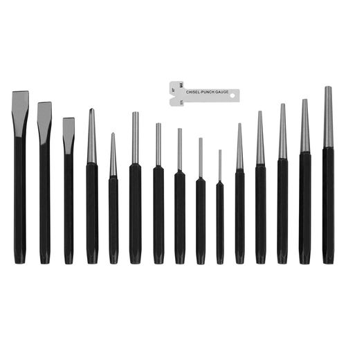 Performance Tools 16PC Punch and Chisel Set