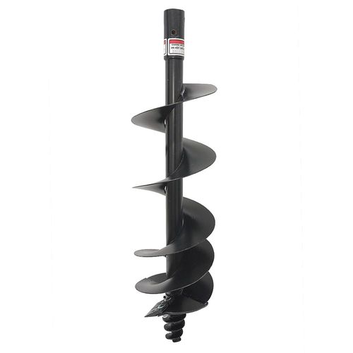 12" Heavy Duty Auger with Tip & Cutting Edges, 48" Length