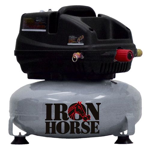 Iron Horse Pancake Compressor, 0.5 HP, 3-Gallon