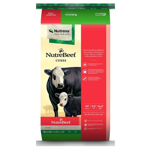Nutrena NutreBeef 20% Cubes 50 lbs.