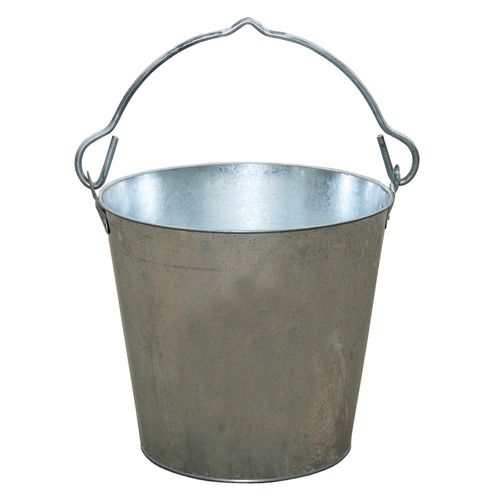 8 Quart Galvanized Dairy Pail