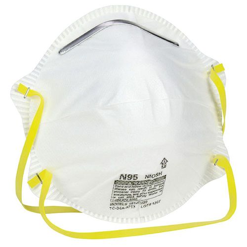 Safety Works N95 Respirator 2 Pack