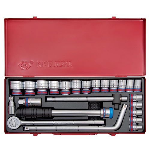 King Tony 24 PC. 1/2"DR. 12PT Socket Wrench Set
