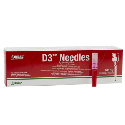 Ideal D3 Detachable Needle, 18-Gauge x 5/8", 100-Per Box