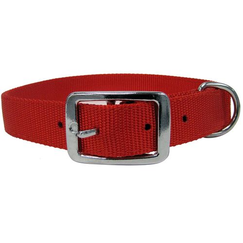 1/2" x 12" Nylon Collar, Red