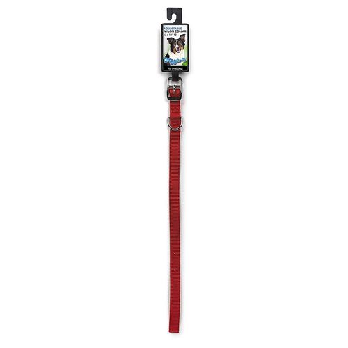 5/8" x 16" Nylon Collar, Red