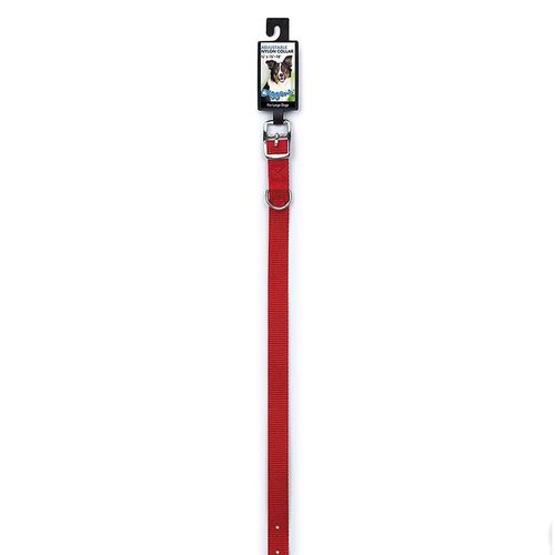 3/4" x 16" Nylon Collar, Red