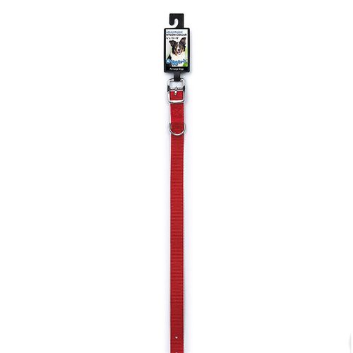 3/4" x 18" Nylon Collar, Red
