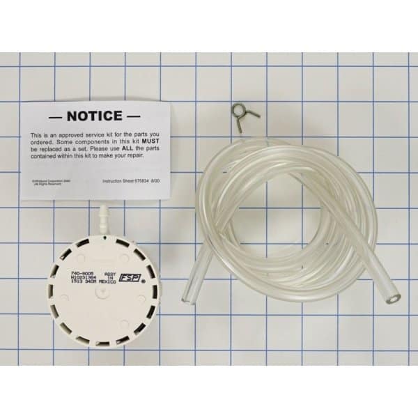Whirlpool Replacement Water Level Switch For Washer, Part # W10335056
