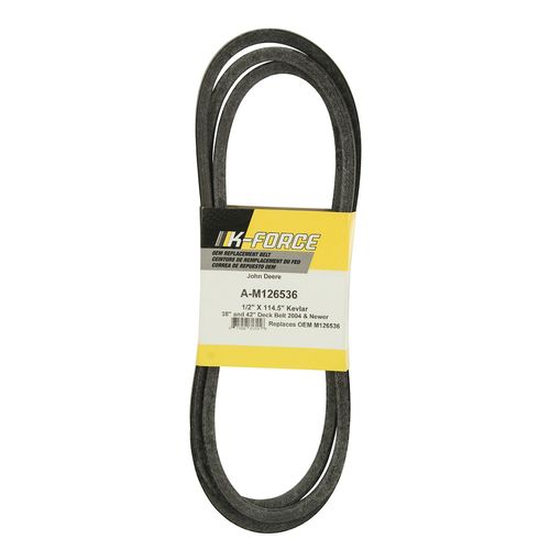 1/2 x 114-1/2 John Deere Mower Drive Belt