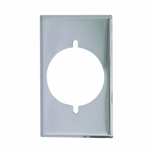Eaton Power Outlet and Locking Wallplate - Chrome