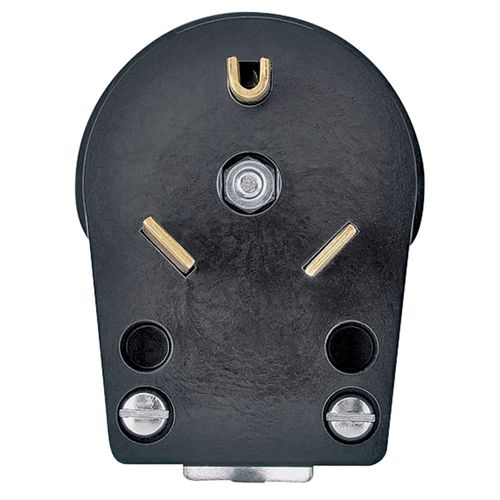 Eaton Arrow Hart Extra Heavy-Duty Angled Plug - Black