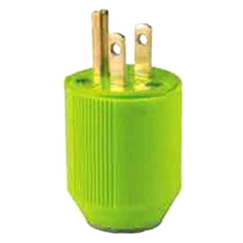 Eaton Auto Grip Straight Blade Plug - Green