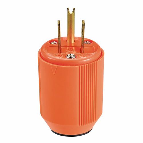 Eaton HIVIS Orange Commercial Plug, 15A