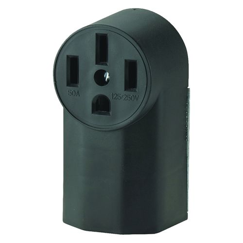 Eaton 4 Wire Power Device Receptacle - Black