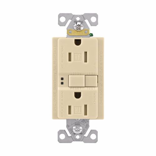 Eaton Ground Fault Circuit Interrupter Receptacle - Ivory