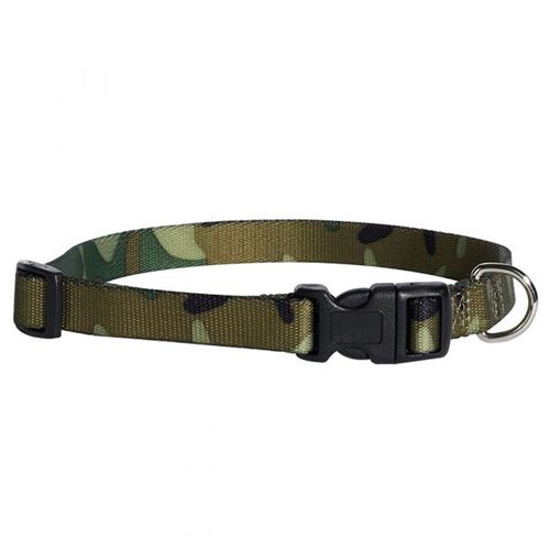 Boss Pets Camo Dog Collar fits 18"-26" Necks