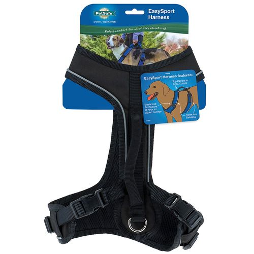 PetSafe EasySport Harness, Black/Medium