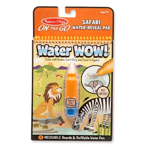 Water Wow! Safari Water-Reveal Pad 3+ Melissa & Doug
