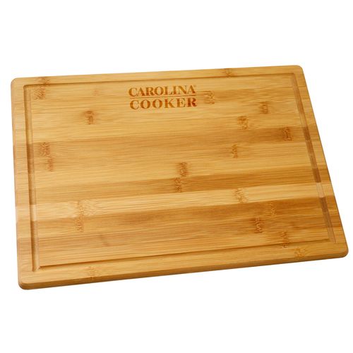 Carolina Cooker 12" x 17" x 3/4" Bamboo Cutting Board