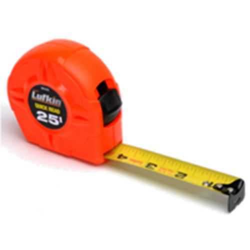 Lufkin Yellow Clad Power Return Tape Measure - 1" x 25'