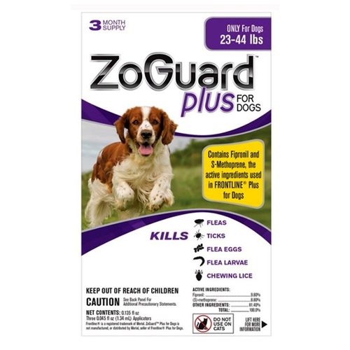 ZoGuard Plus for Dogs 23-44 lbs. (3 pack)