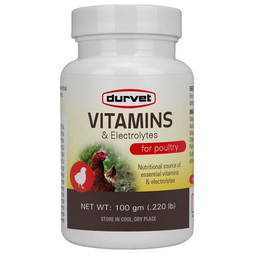 Poultry Vitamins & Electrolyte, 100 GM