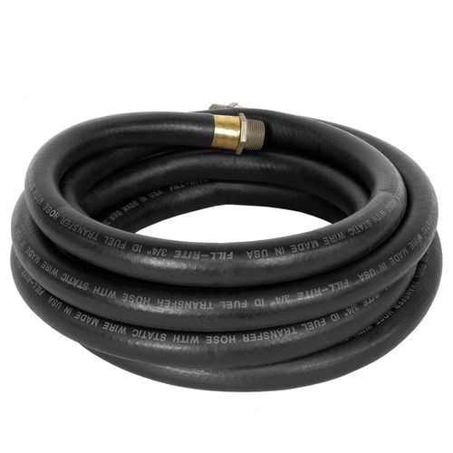 Fill-Rite 3/4" X 20' Fuel Transfer Hose with Static Ground Wire