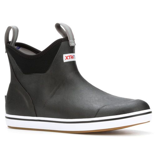 XTRATUF 6" Men's Ankle Deck Boot, Black, 12