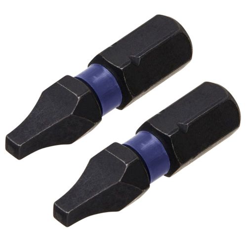 Square Recess Impact Insert Bits Number 1 (Pack of 2) Irwin