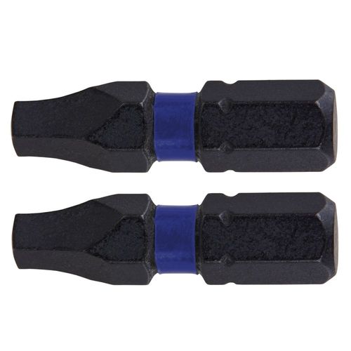 Square Recess Impact Insert Bits Number 3 (Pack of 2) Irwin