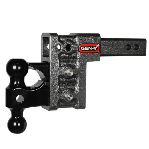 Gen-Y Adjustable 2 Inch Hitch with 5" Drop/Rise