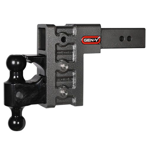 Gen-Y Adjustable 2-1/2 Inch Hitch with 6" Drop/Rise