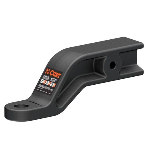 CURT 45340 Forged Ball Mount - 17,000 lbs., 2" Drop, 8 1/2" Long