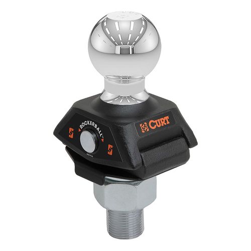 CURT 40249 RockerBall 2-5/16" Cushion Hitch Ball - 12,000 lbs. 1 1/4" Shank