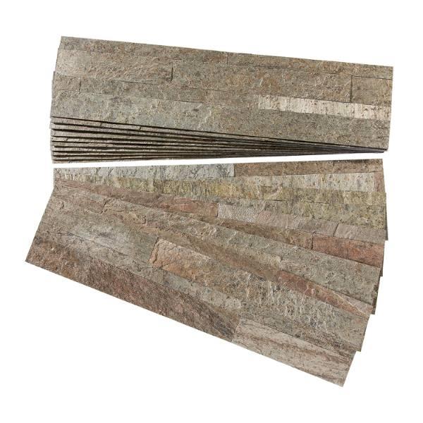 Aspect Stone Tarnished Quartz Backsplash Kit