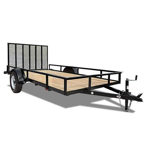 Triple Crown Trailers Single Axle 6' 4" x 12' Utility Trailer w/ Wood Floor
