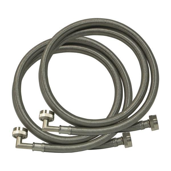 Eastman 3/4 Fht X 3/4 Fht X 6-Ft Washing Machine Conn. With Elbow Package Of 2