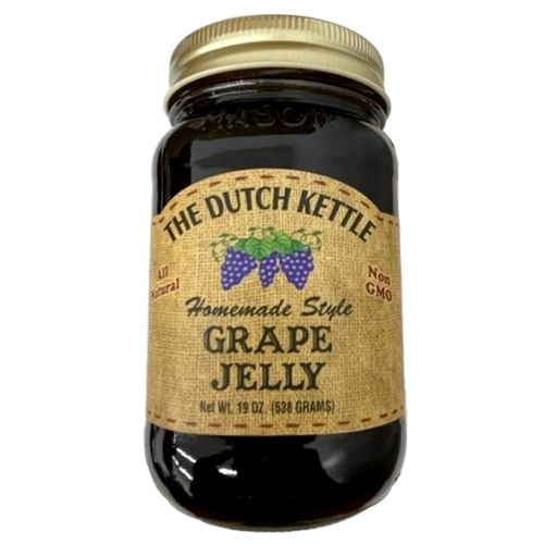 The Dutch Kettle Homemade Style Grape Jelly ( 19 Oz. Jar)