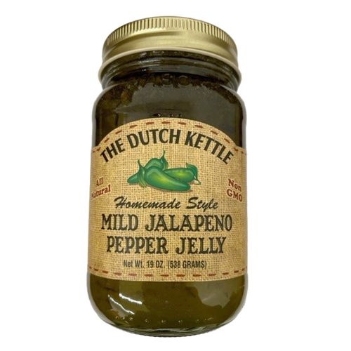 The Dutch Kettle Mild Jalapeno Pepper Jelly (19 Oz. Jar)